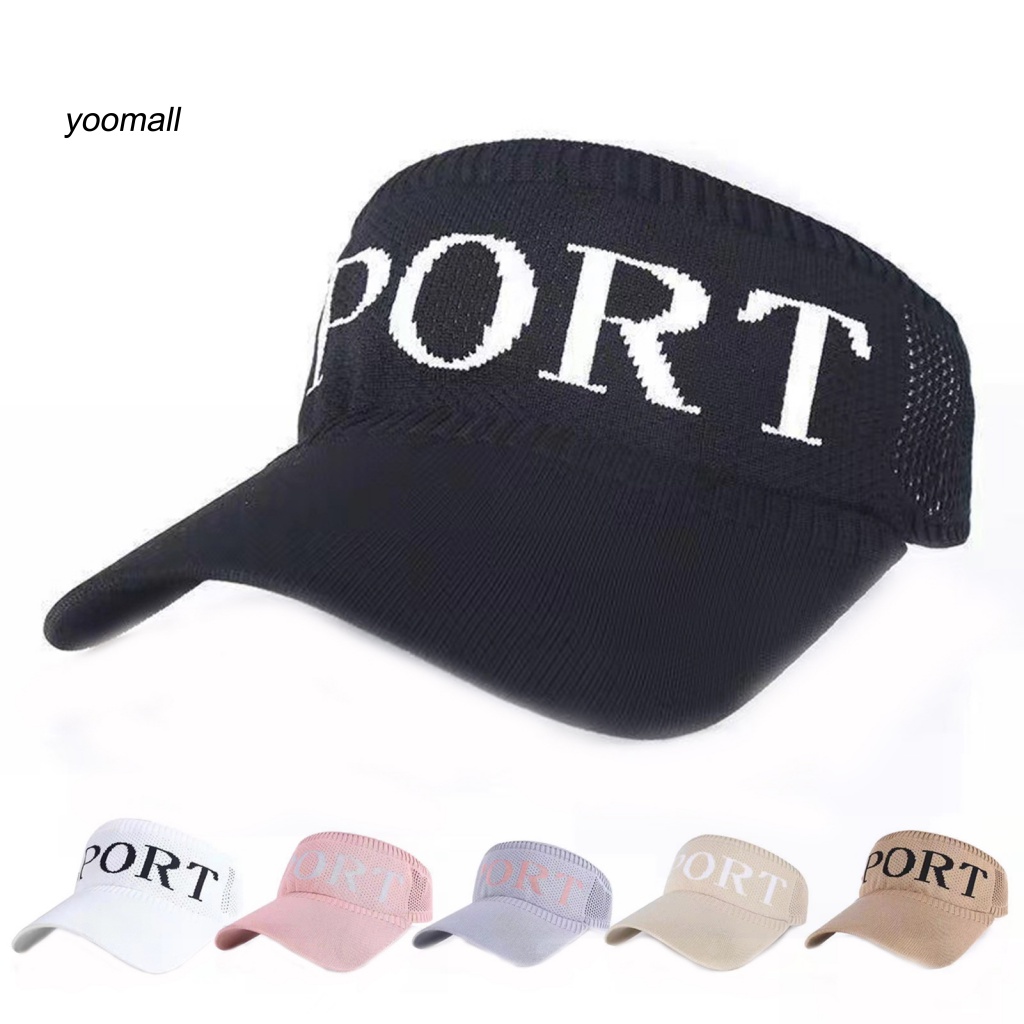 Mũ Lưỡi Trai Hở Chóp Co Giãn In Chữ YO / Long Thời Trang Cho Nữ