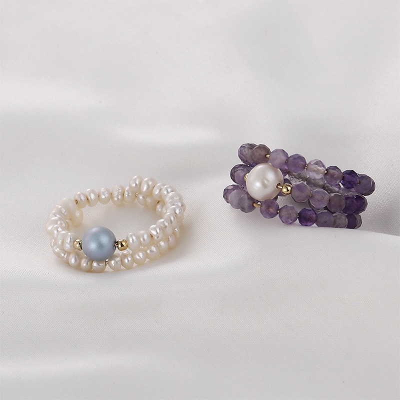 Nhẫn Đeo Tay Bằng Thép Không Gỉ 21MM Màu Sắc Thời Trang