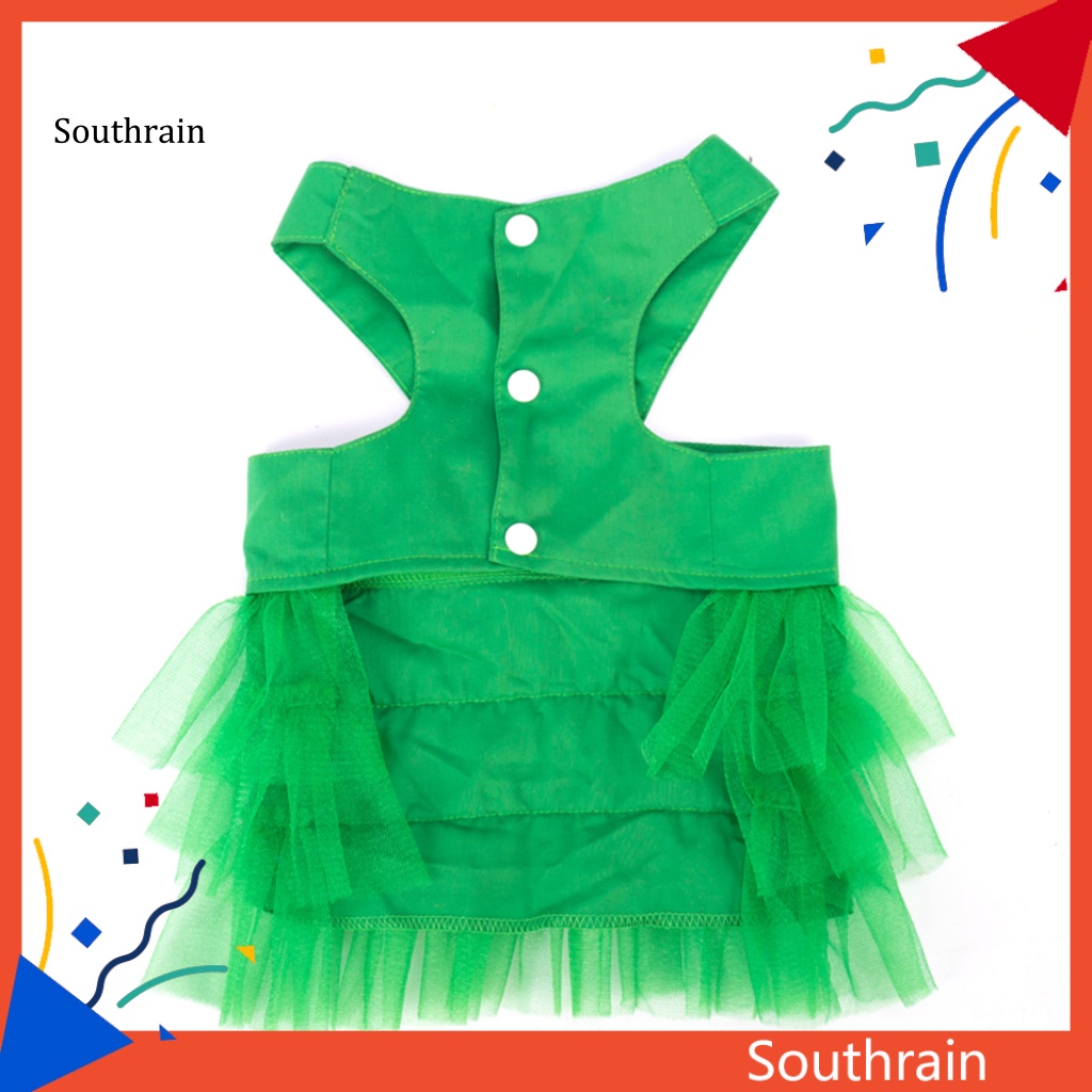Đầm Tulle Không Tay Thoáng Khí Thời Trang Mùa Hè Cho Cún Cưng