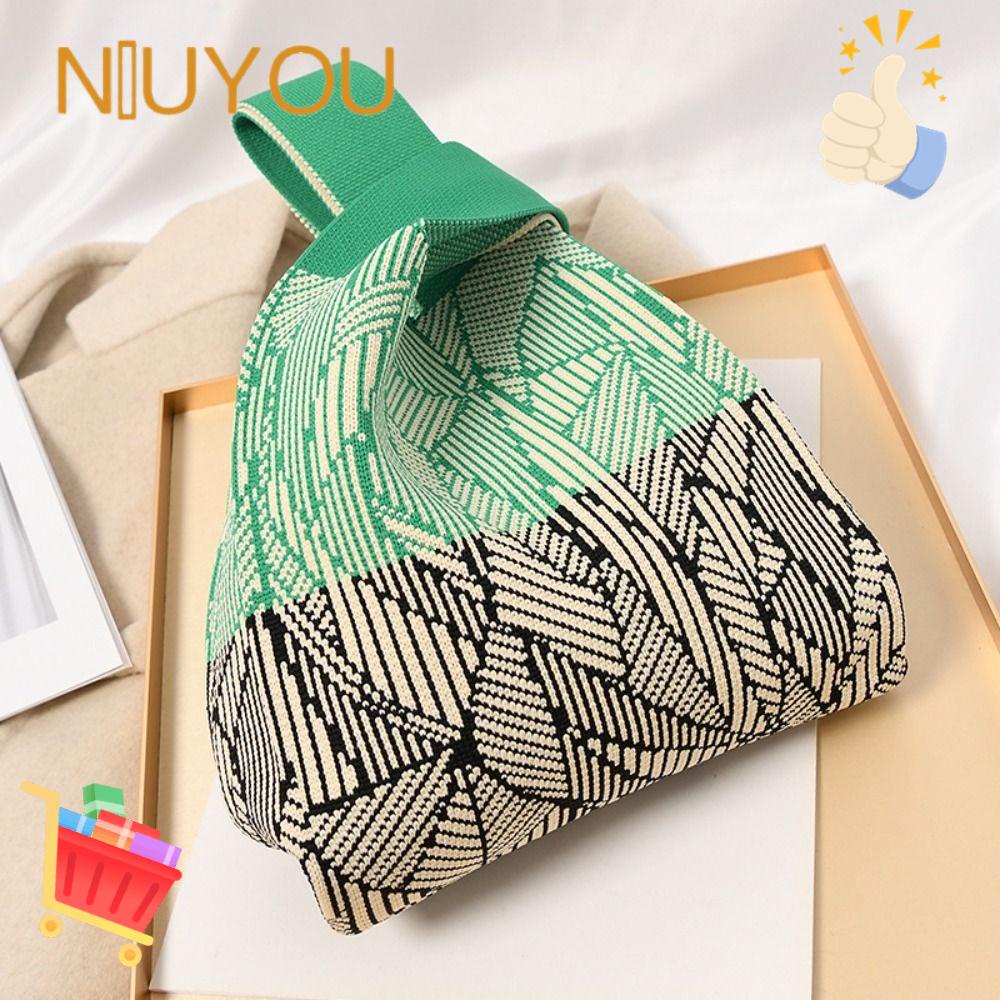 Túi Xách Mua Sắm Dạng Đan Có Thể Tái Sử Dụng Và Thắt Nút