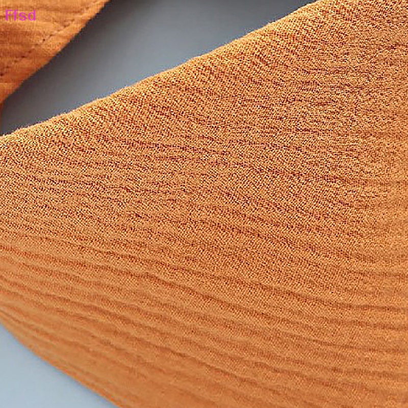 {Ffsd} Khăn Yếm Tam Giác Bằng Vải Thấm Hút Tốt In Họa Tiết Hoạt Hình Cho Bé