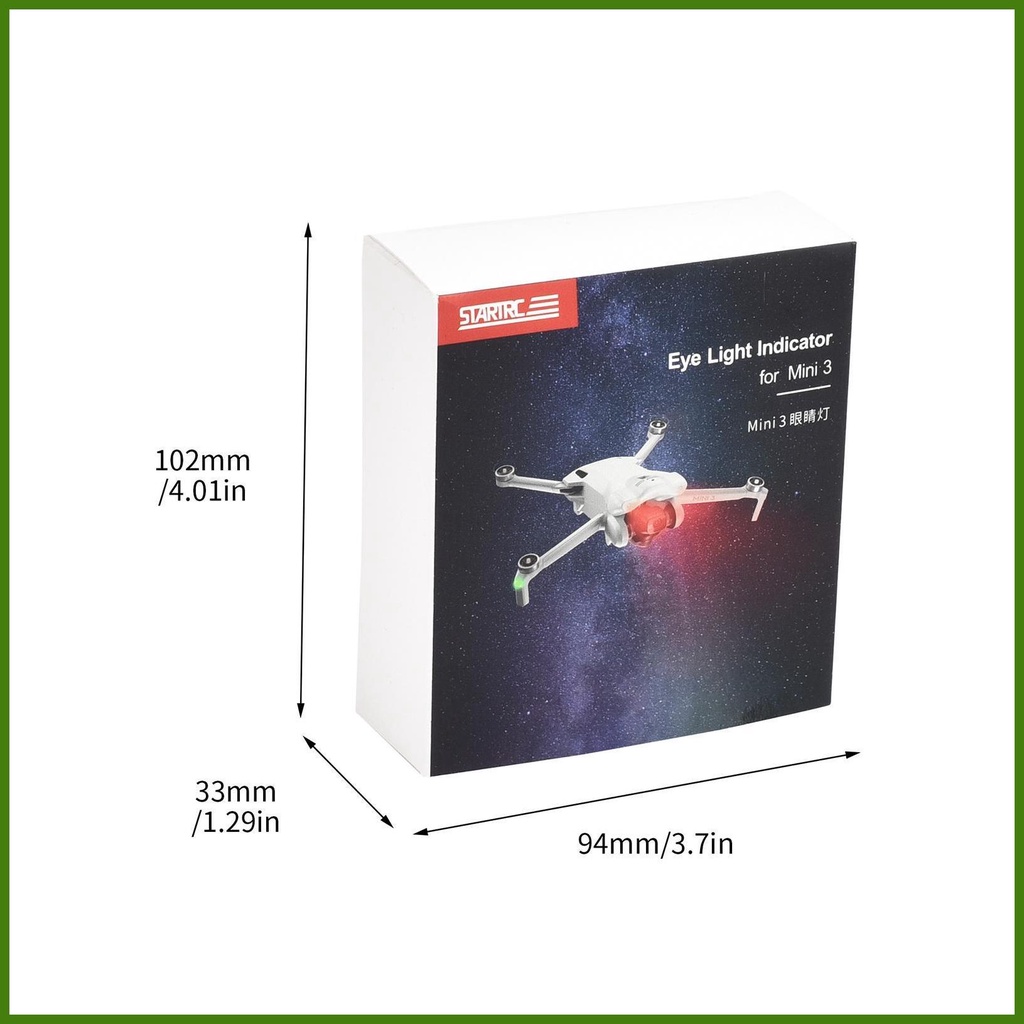 Đèn Pha LED Nhấp Nháy Cảnh Báo Ban Đêm 15 Bóng Cho Dji Mini 3