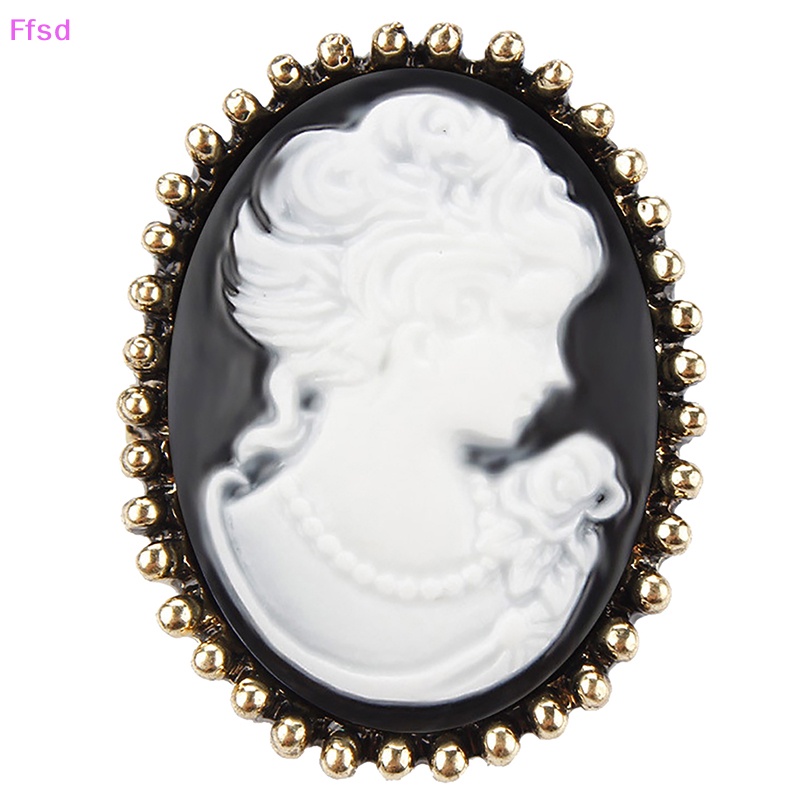 {Ffsd} Trâm Cài Áo Nữ Hoàng Đính Đá Pha Lê Lớn Bằng Kim Loại Vintage Bán Chạy *