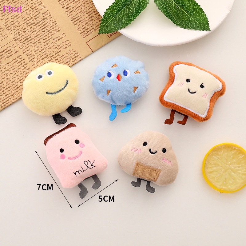 {Ffsd} Ghim Cài Áo Hình Búp Bê Bánh Mì Bông Nhỏ Dễ Thương Sáng Tạo Phong Cách Nhật Bản Phụ Kiện Trang Phục Túi Xách * Bán Chạy