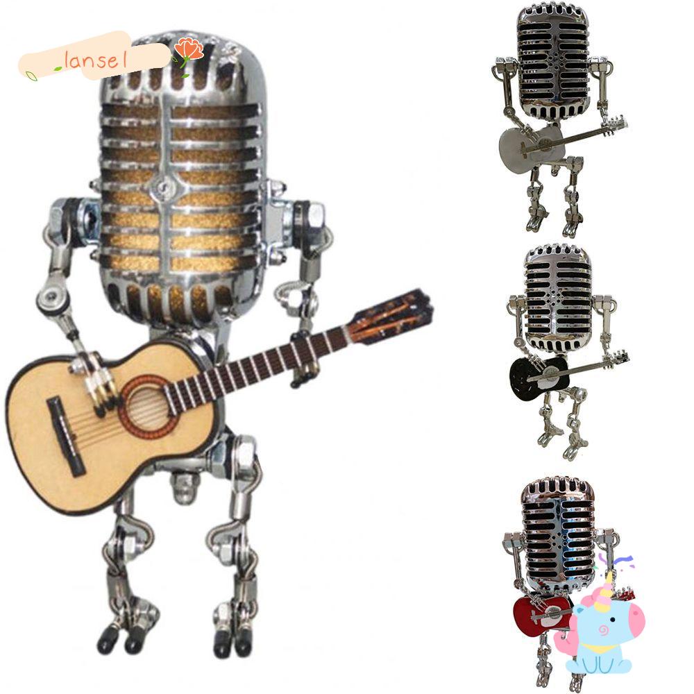 Micro LANSEL Có Đèn Cổng USB Để Bàn Phong Cách Retro Cho Chơi Đàn guitar