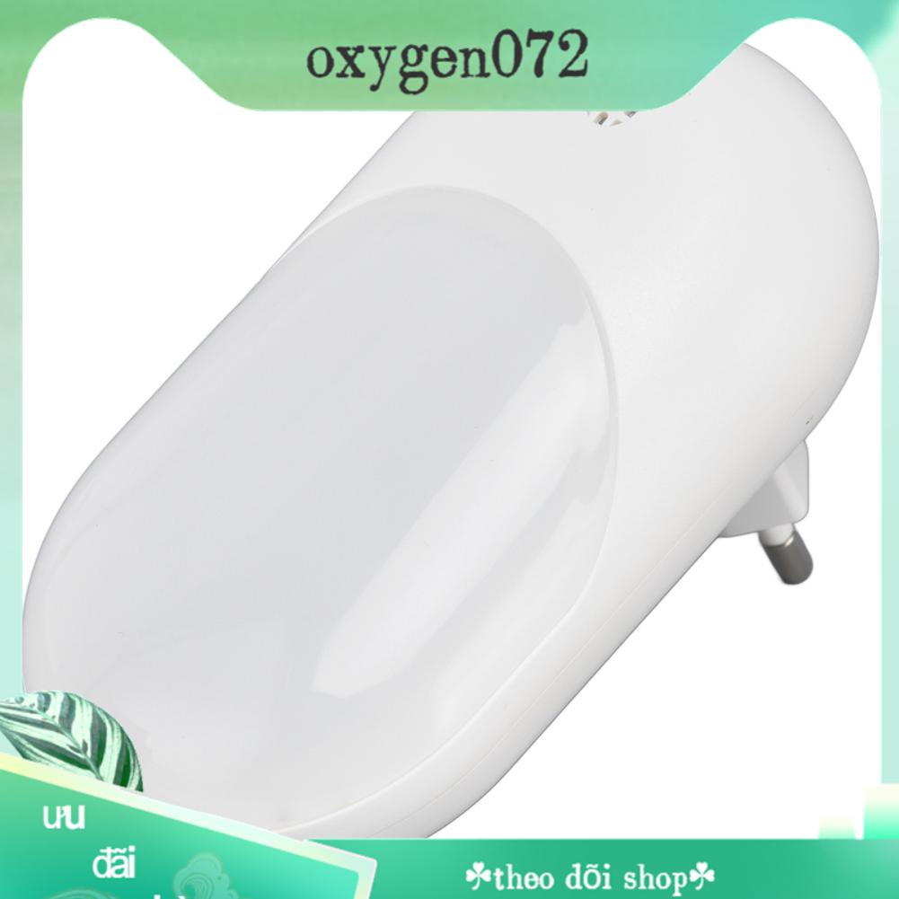 Oxygen072 Cắm đèn ngủ LED Đèn RGB 16 màu tĩnh có điều khiển từ xa cho nhà bếp Hành lang cầu thang AC100‑240V