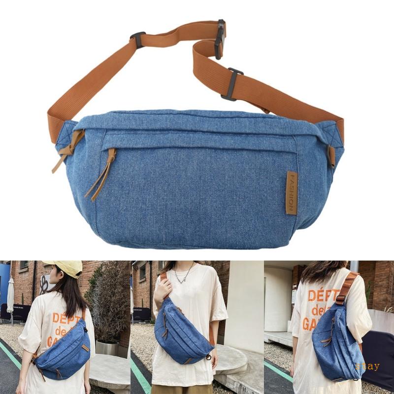 Túi Đeo Chéo Ngực Màu Trơn Thời Trang Cho Nữ