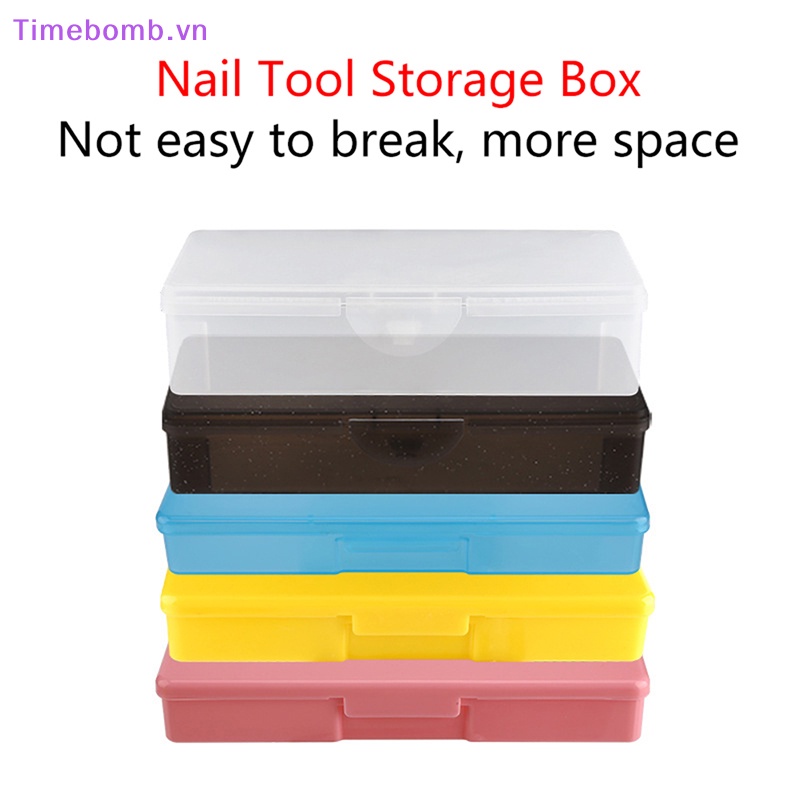 # Túi Đeo Chéo Thời Trang Hàn Cho Nữ # Hộp Nhựa PP Đựng Dụng Cụ Làm Móng Nghệ Thuật Chống Bụi