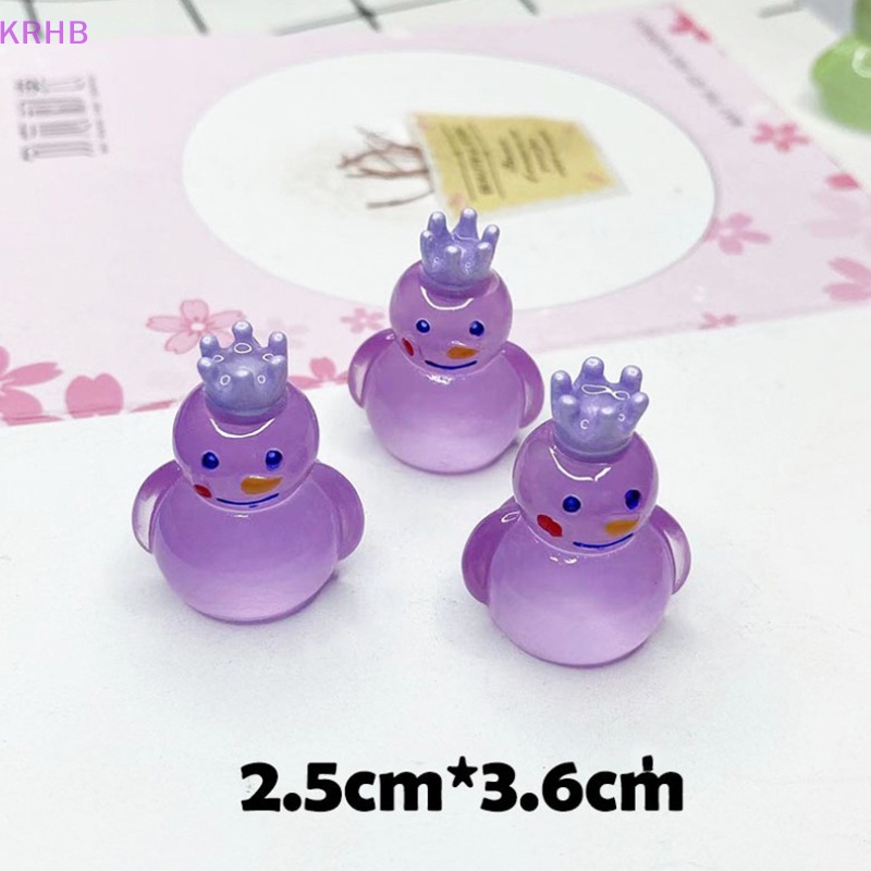 Krhb Set 5 Tượng Nhỏ Phát Sáng Trong Bóng Tối Trang Trí Tiểu Cảnh Craf Mới