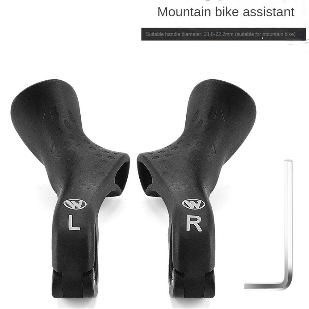 ⚡CÒN HÀNG⚡ Tay Cầm Phụ Cho Xe đạp West Biking Tay  I Xe đạp Leo Núi Tay  I Huỳnh Quang Sừng Bò Tay Cầm Phụ Sừng Cừu   Bị đi Xe đạp