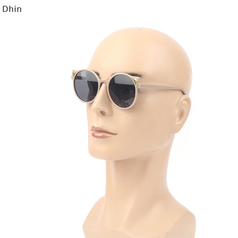 Kính Mát Tròng Tròn Chống Tia UV380 Hình Tai Mèo Dễ Thương Cho Bé