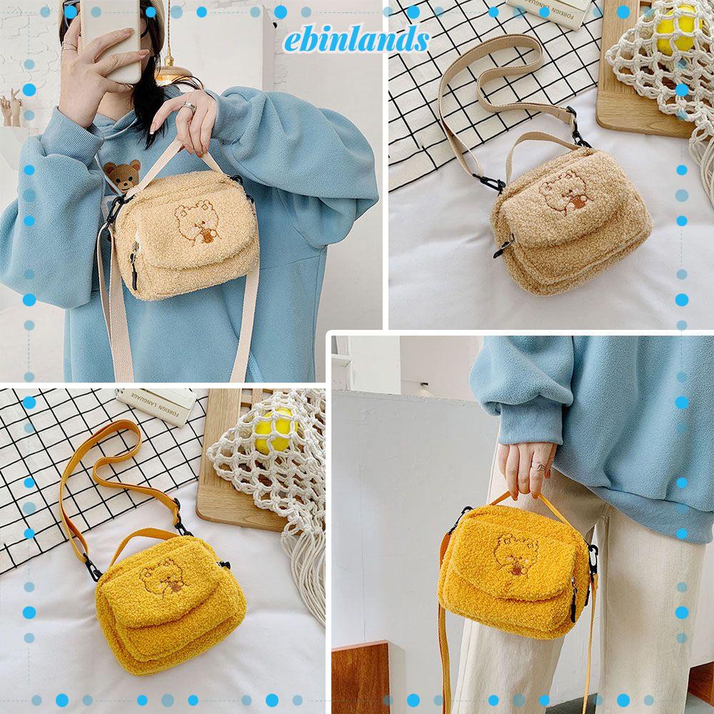 Túi Đeo Vai Đựng Điện Thoại Bằng Vải Bông Thêu Họa Tiết Cho Nữ