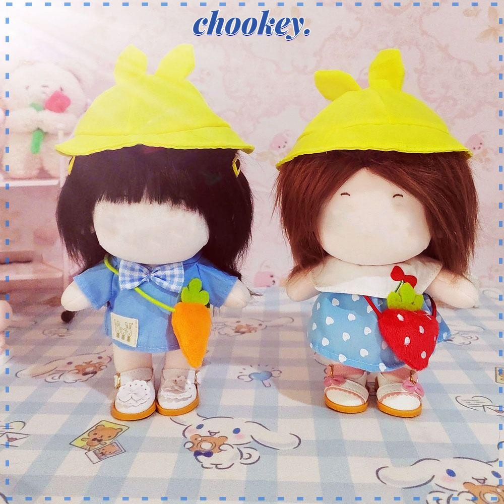 CHOOKEY Bộ Đồ Hóa Trang Quả Dâu / Cà Rốt 20cm Thay Thế Cho Búp