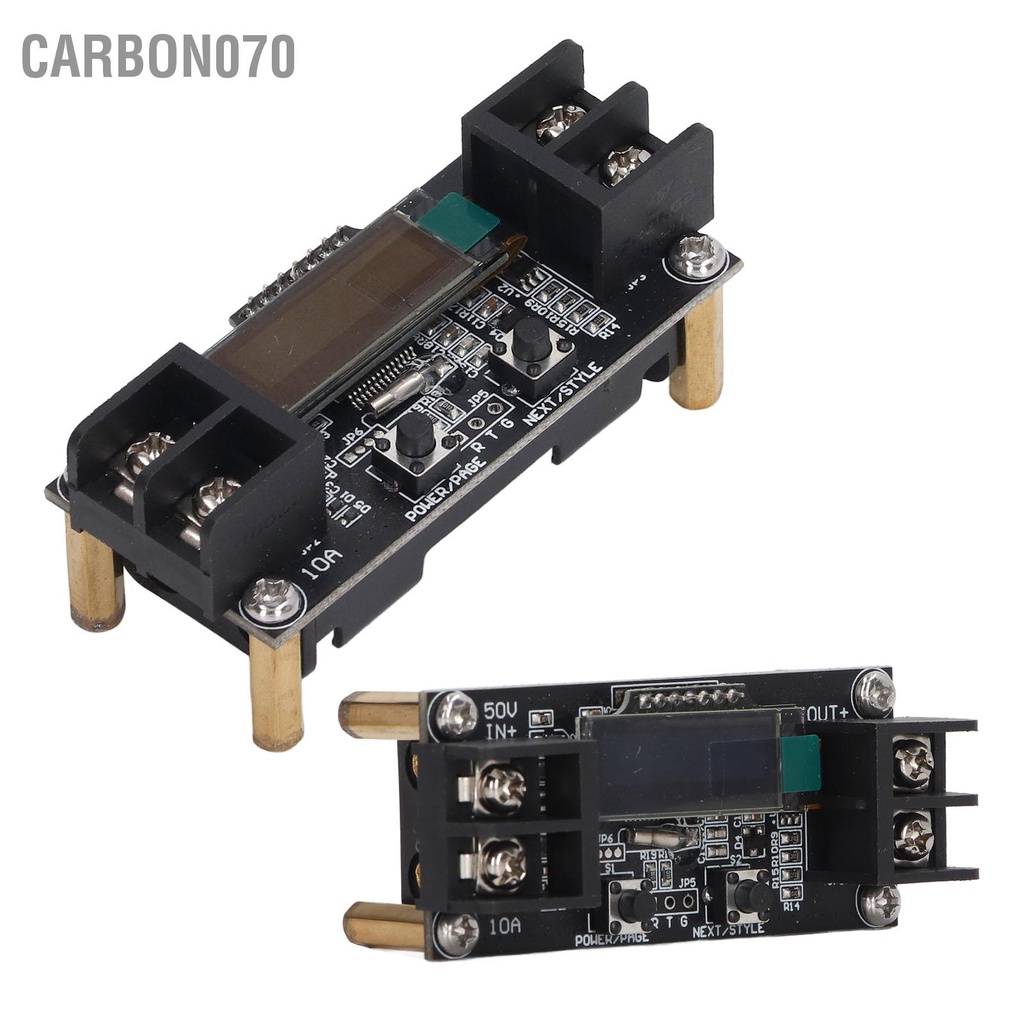 Carbon070 Hẹn giờ phát điện năng lượng mặt trời Chuyên nghiệp 5 trong 1 Pin hiện tại Màn hình Watt cho 50V 10A