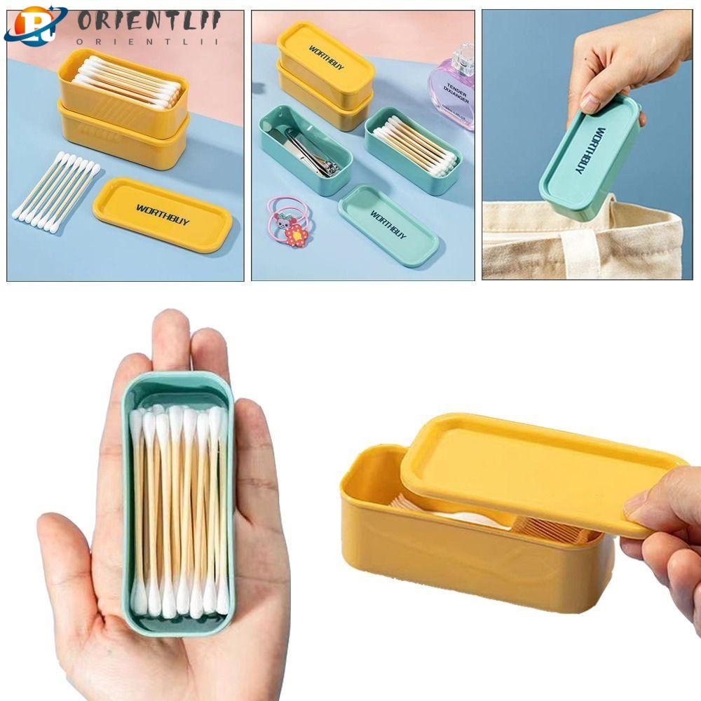 Hộp Đựng Tăm Bông Bằng PP Chất Lượng Cao Tiện Dụng Mang Theo Du Lịch