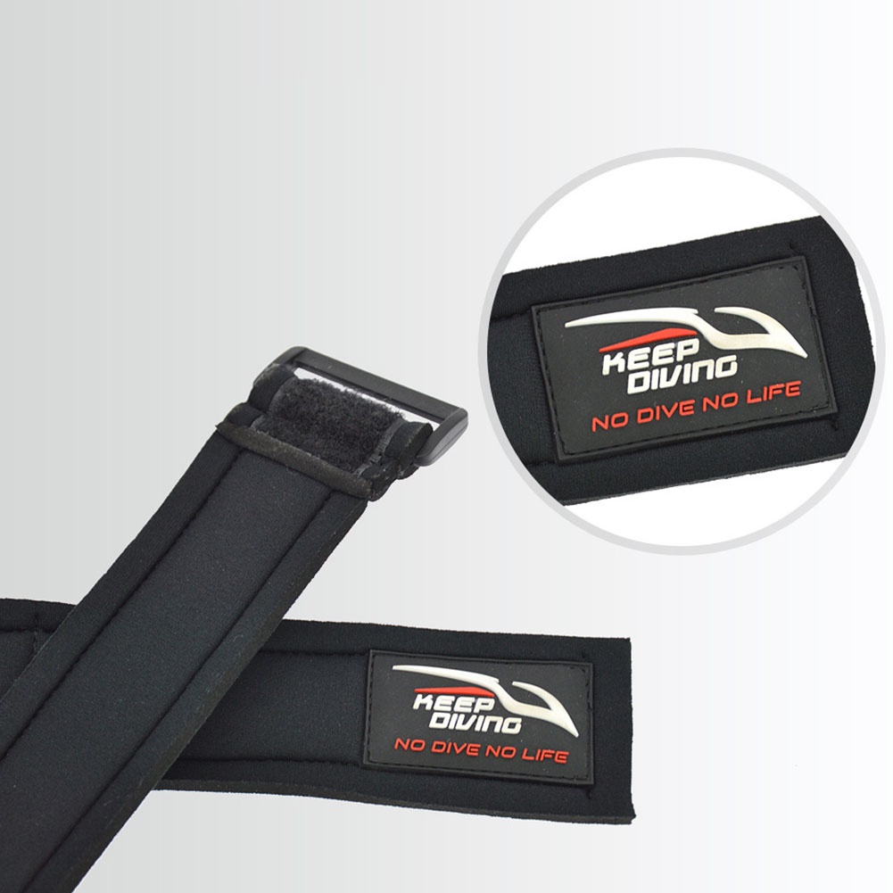 Dây Đai Tập Thể Thao Bằng Cao Su Neoprene Màu Đen Nhẹ Co Giãn Thoải