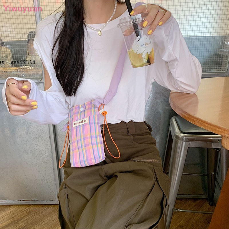 Túi Đeo Chéo Mini Đựng Điện Thoại Thời Trang Hàn Quốc Mới