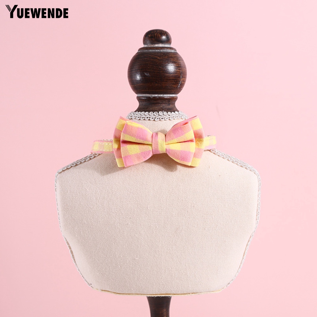 Vòng Cổ Gắn Nơ Trang Trí Thân Thiện Với Da Cho Thú Cưng