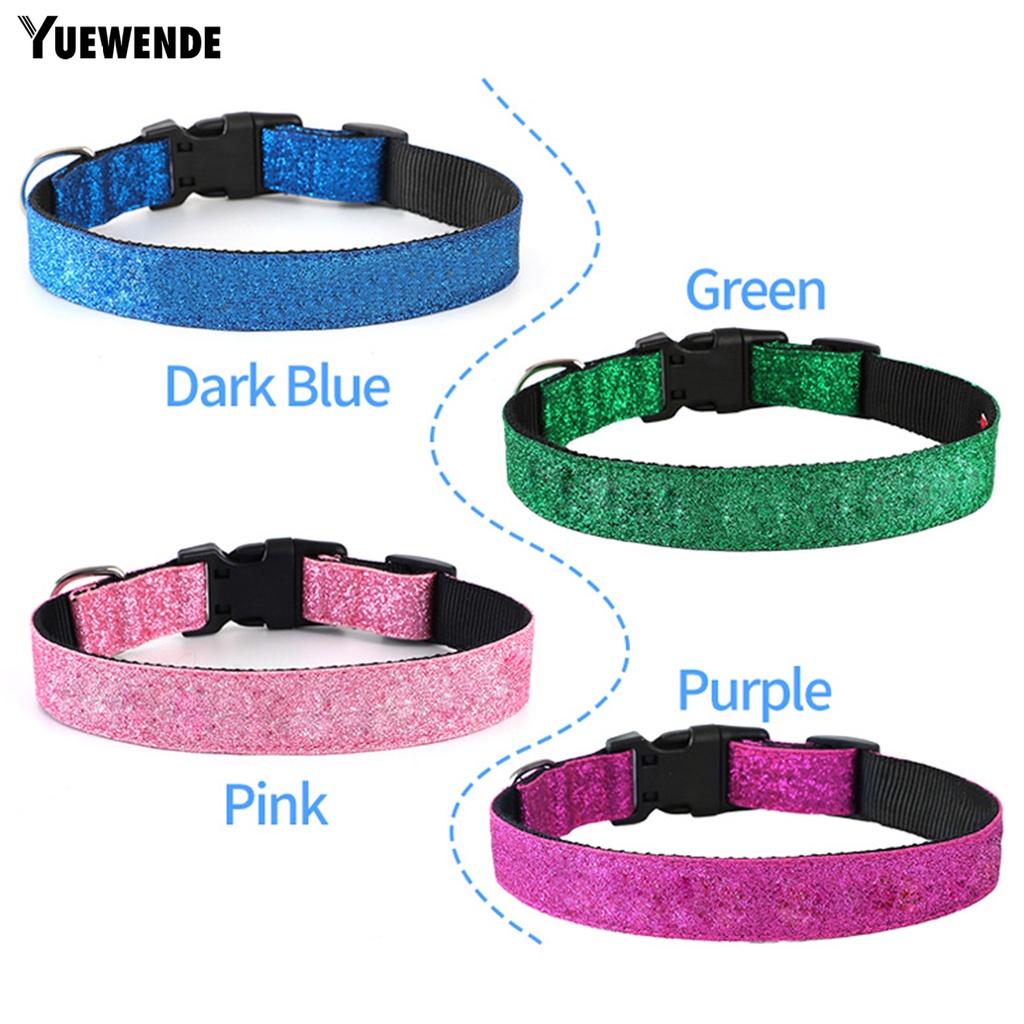 Yq.e Vòng Cổ Nhỏ Màu Sắc Tươi Sáng Độ Ổn Định Cao Trang Trí Vòng Cổ Cho Thú Cưng