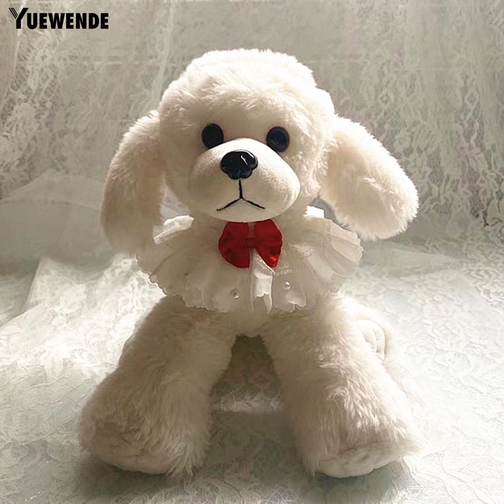 Yq.e Vòng Cổ Yếm Phối Ren Trọng Lượng Nhẹ Trang Trí Hình Cà Vạt Đỏ Mặc Hàng Ngày Thanh Lịch