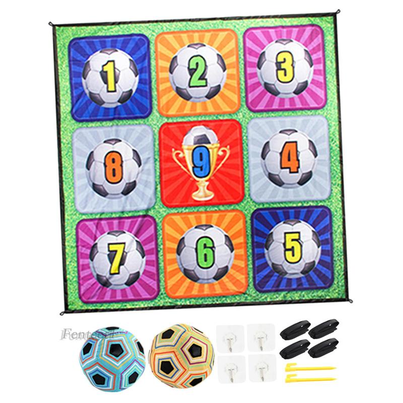 Đồ Chơi Ném Mục Tiêu Tương Tác Với Động Cơ Đá Bóng Cho Bữa Tiệc Bãi Biển Fenteer1