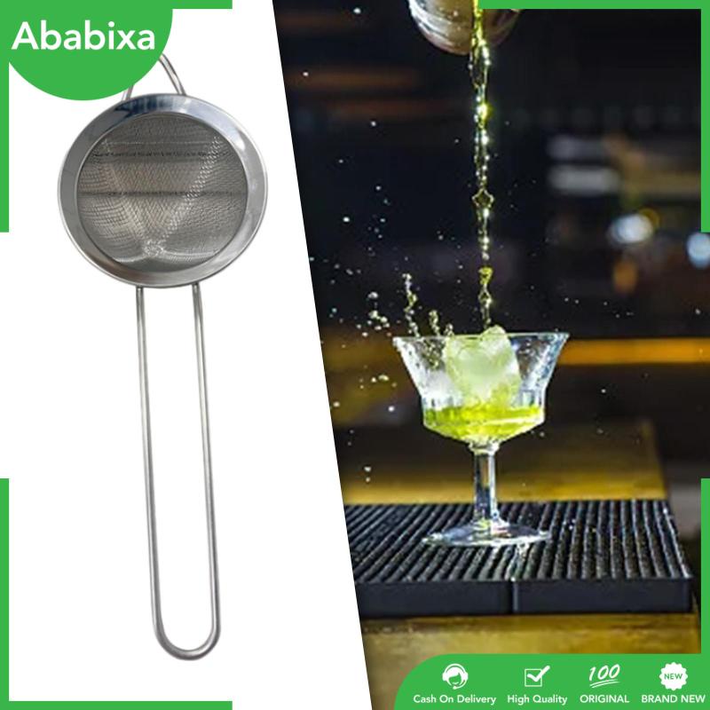 Dụng Cụ Lọc Thức Ăn Nhỏ Bằng Thép Không Gỉ Với Tay Cầm Dài Chống Rỉ Dùng Pha Chế Cocktail / Trà / Cà Phê