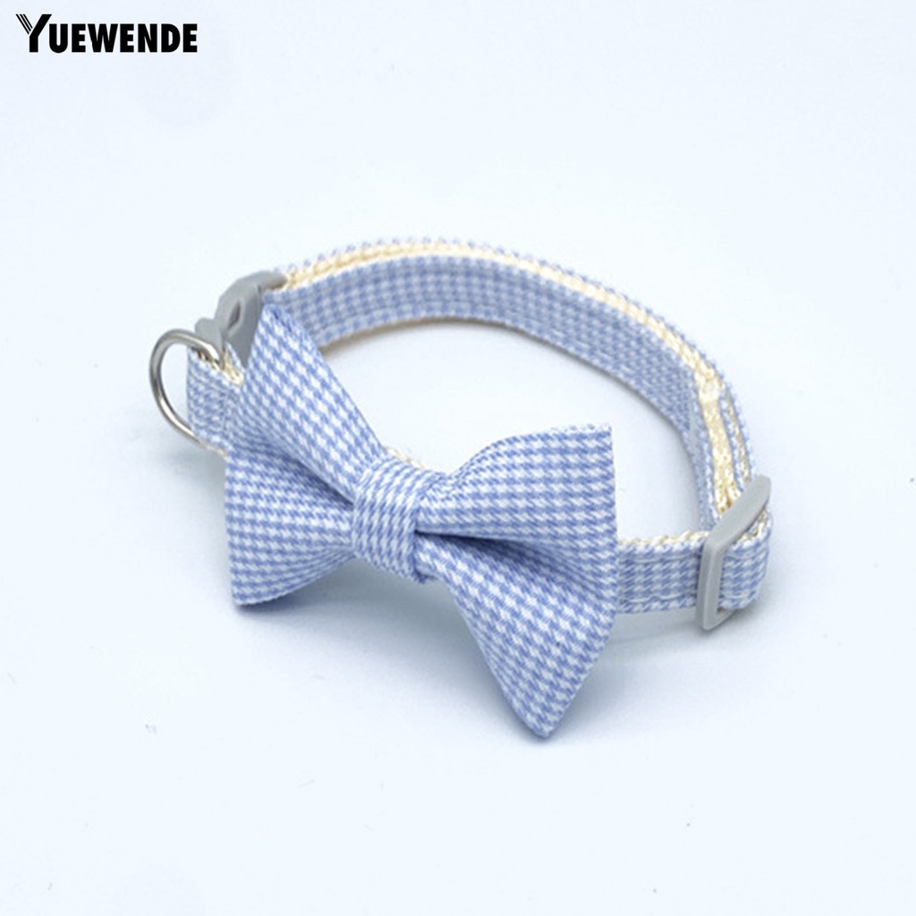 Yq.e Vòng Cổ Trang Sức Cún Cưng Thắt Nơ Xinh Đẹp Có Thể Điều Chỉnh Trang Sức Chụp Ảnh