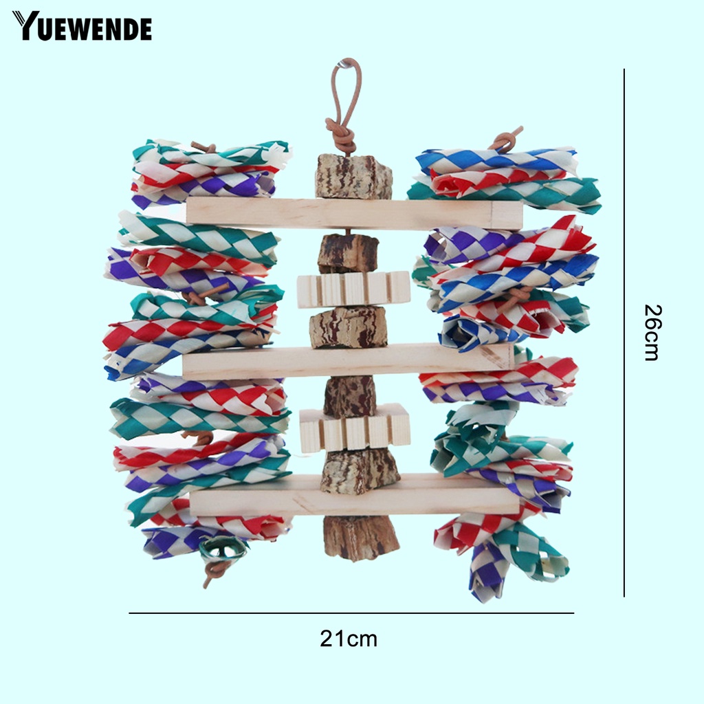 Đồ Chơi Treo Chống Cắn Chống Thú Vị Cho Vẹt Cưng