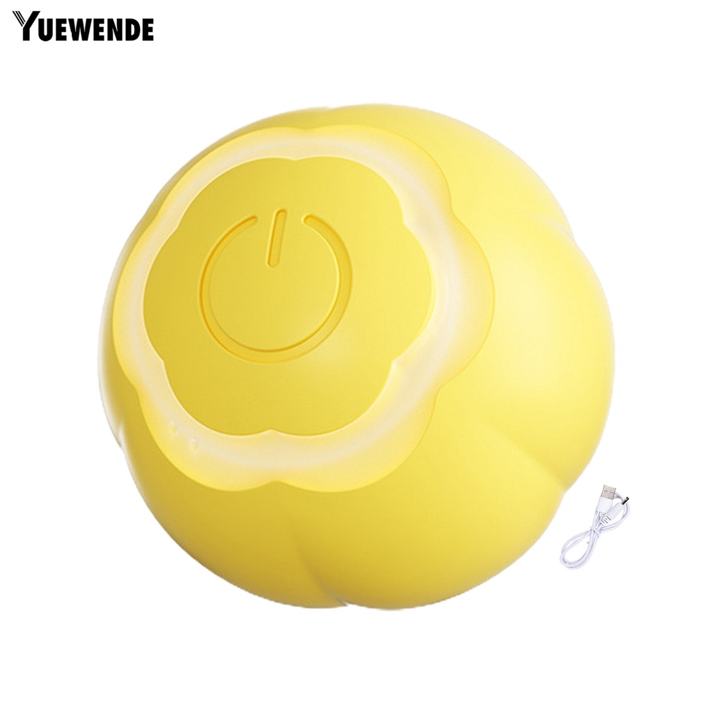 Đồ Chơi Bóng Lăn Điện Tử Thông Minh Chống Cắn 2 Chế Độ Có Thể Sạc Lại Hỗ Trợ Giảm Căng Thẳng Cho Mèo Cưng