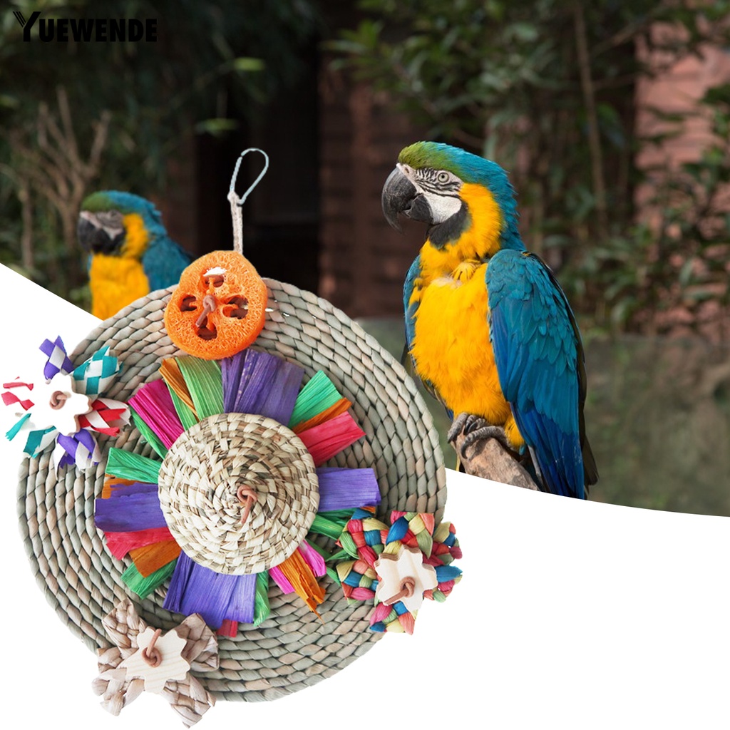 Đồ Chơi Treo Chống Trầy Xước Chống Mài Mòn Cho Chim Vẹt