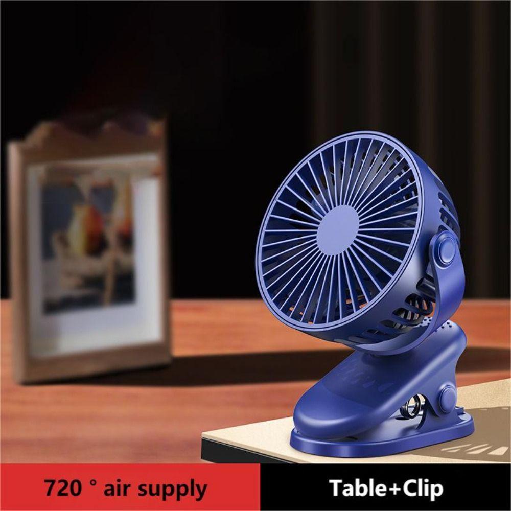 YNATURAL Quạt Mini 3 Tốc Độ Di Động Kèm Sạc USB Tiện Dụng Cho Gia Đình