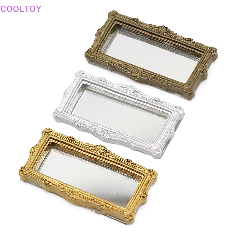 Gương Vuông Trang Trí Nhà Búp Bê 1: 12 Phong Cách Vintage