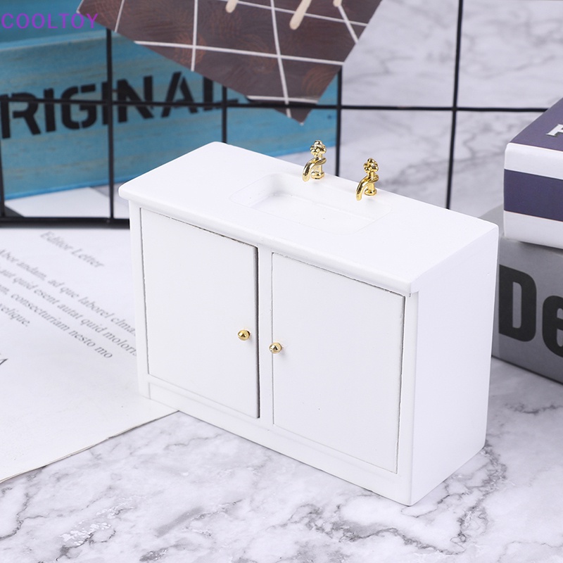 Mô Hình Bồn Rửa Tay Trang Trí Nhà Búp Bê Tỉ Lệ 1 / 12