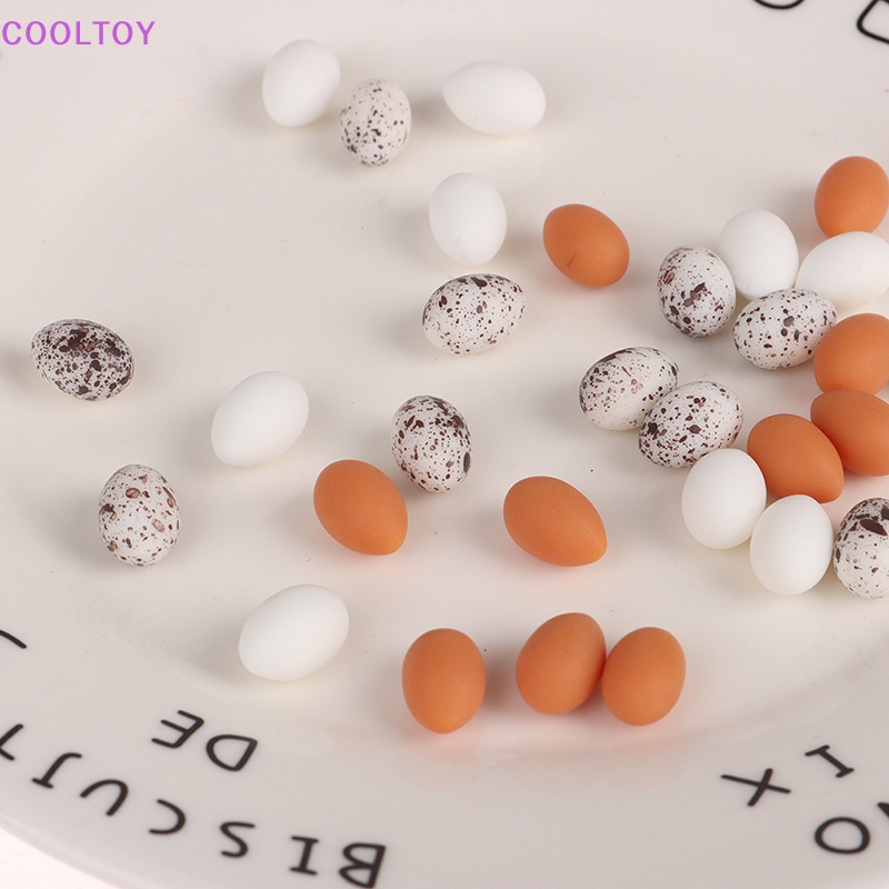 Cooltoy Set 10 Quả Trứng Đồ Chơi Trang Trí Nhà Búp Bê
