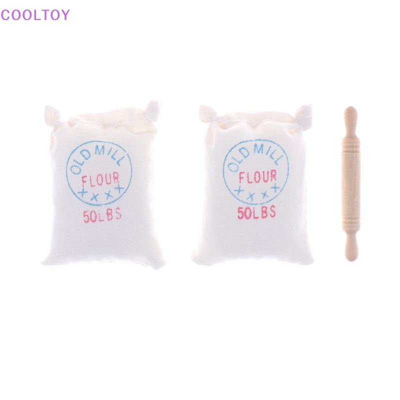 Cooltoy Bột Và Túi Bột Lăn Đồ Chơi DIY Cho Nhà Búp Bê 1: 12