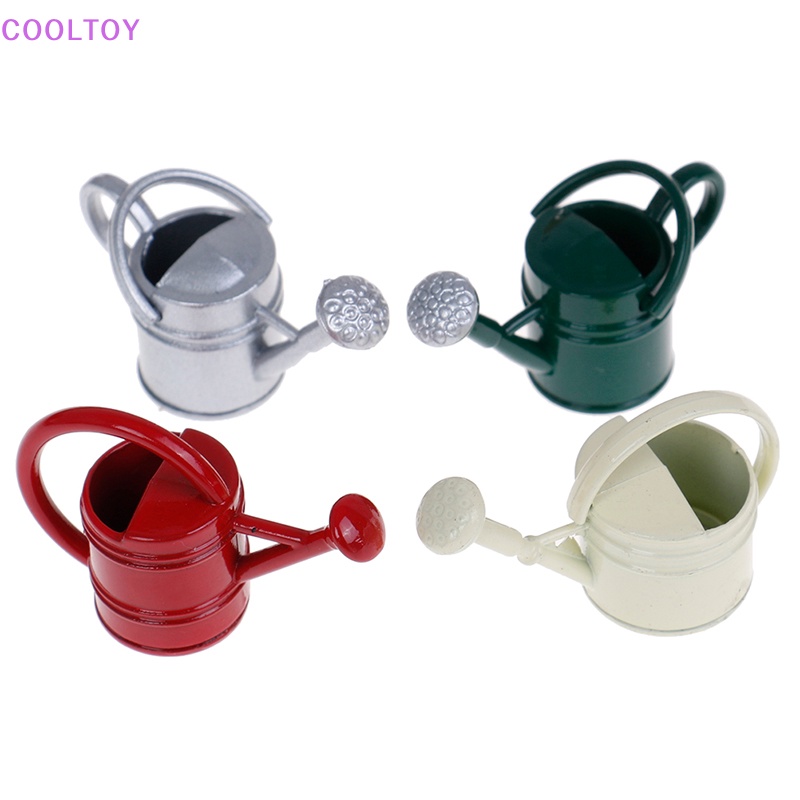 Cooltoy 1 Bình Tưới Nước Kim Loại Mini Tỉ Lệ 1: 12 Trang Trí Nhà Búp Bê