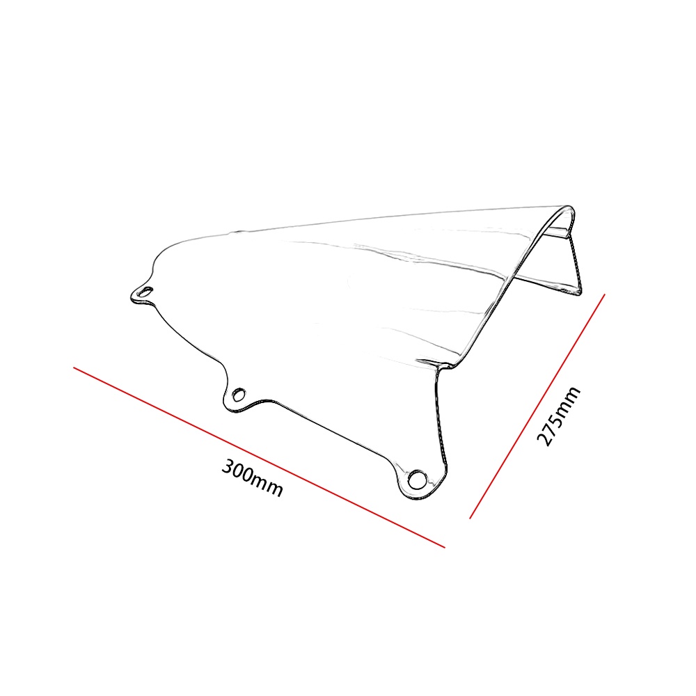 Kính Chắn Gió Chuyên Dụng Cho Xe Mô Tô Suzuki GSX R1000 GSX-R 1000 2017 2018 2019 GSXR1000