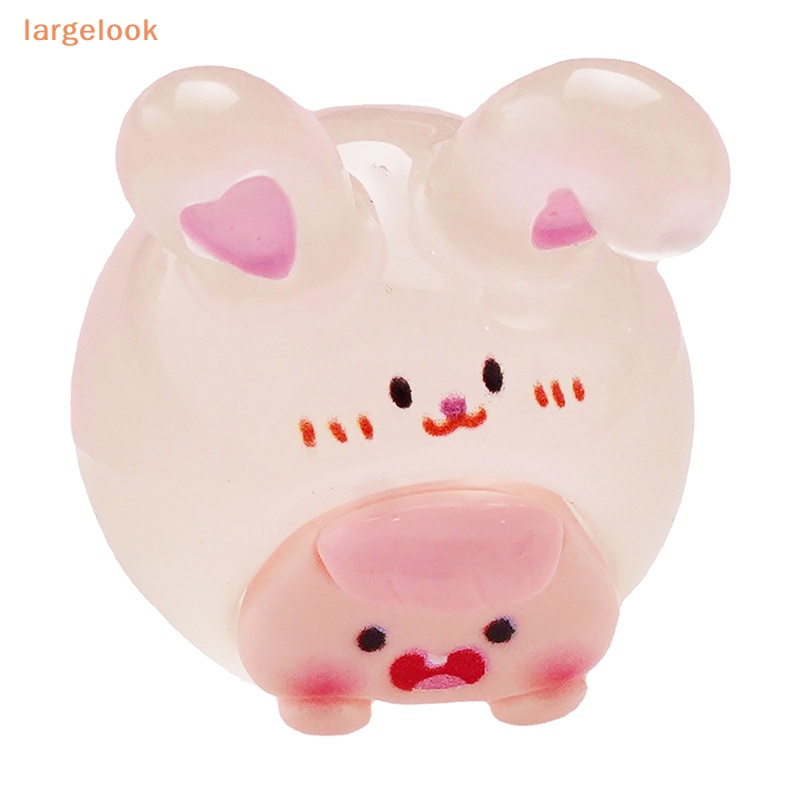 1 Chú Thỏ Dạ Quang Mini Dễ Thương Dùng Trang Trí