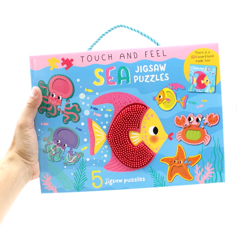 Touch And Feel Jigsaw Puzzles Boxset - Sea