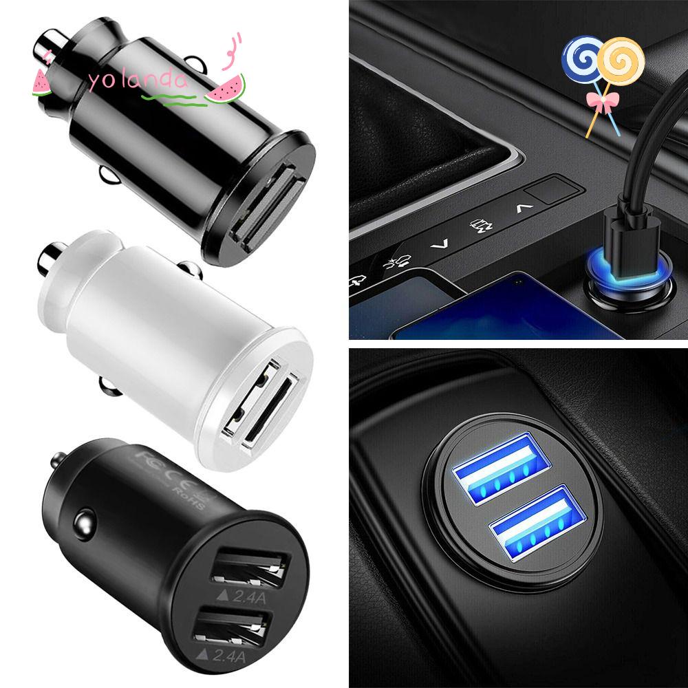 Tẩu Sạc Nhanh Thông Minh Hai Cổng USB 3.1A / 4.8A / 6.2A Cho Xe Hơi