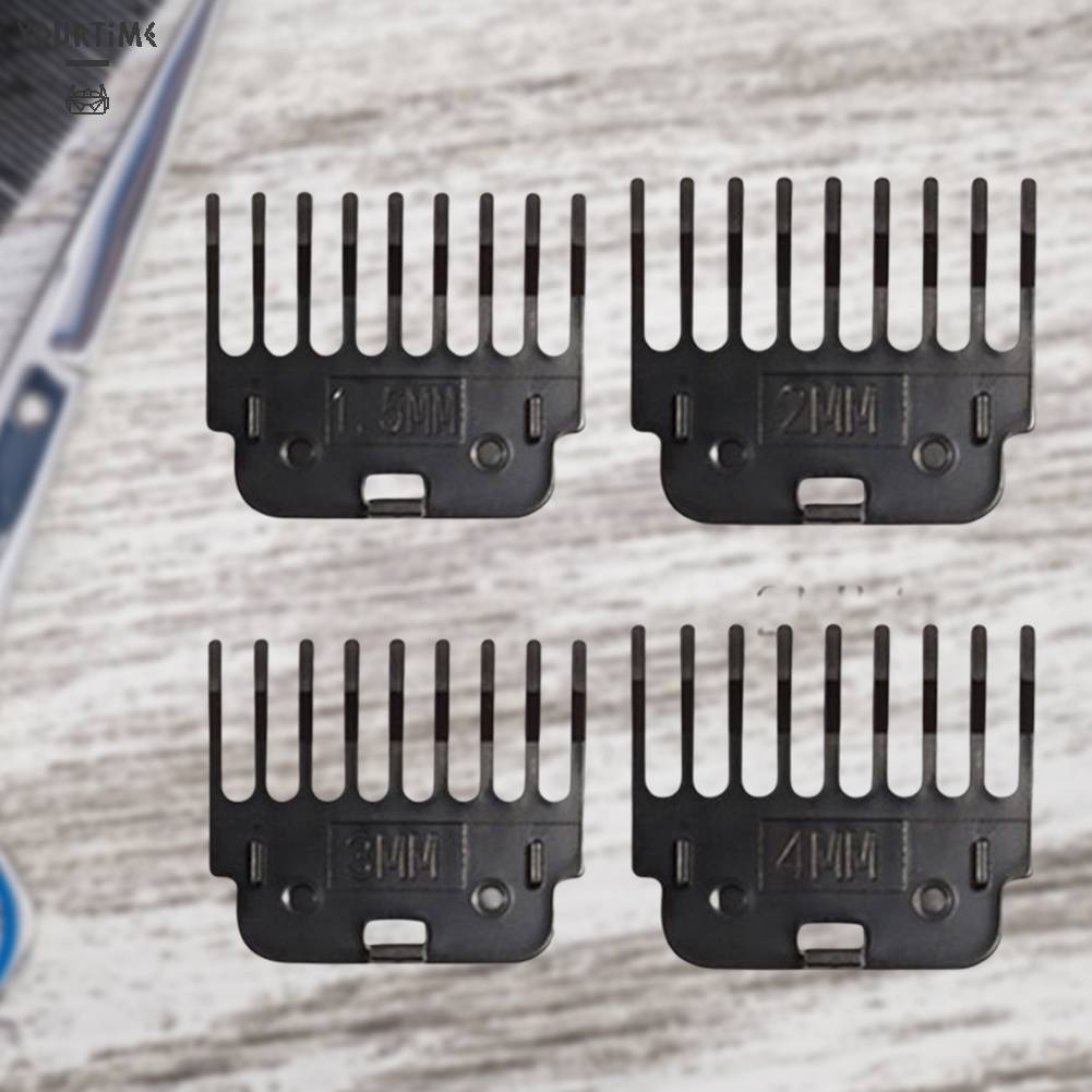 Bộ 2 / 4 Lược Hướng Dẫn Tạo Kiểu Tóc Chuyên Nghiệp 1.5 / 2 / 3 / 4mm