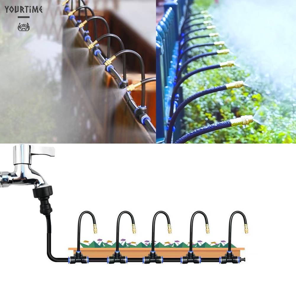 Hệ Thống Phun Sương Tưới Vườn 360 Độ 5M / 10M