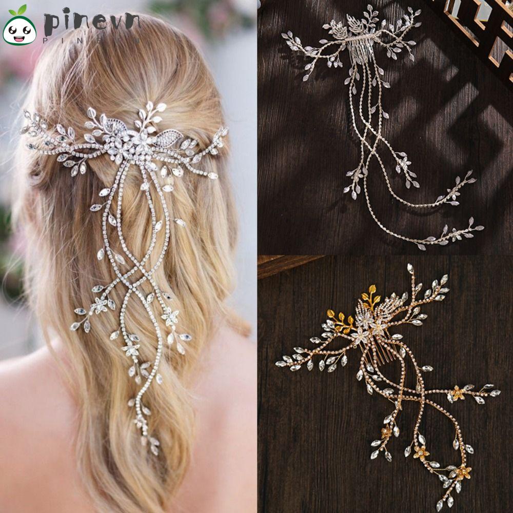 Lược Cài Tóc Trang Trí Đính Đá Xinh Xắn Cho Nữ