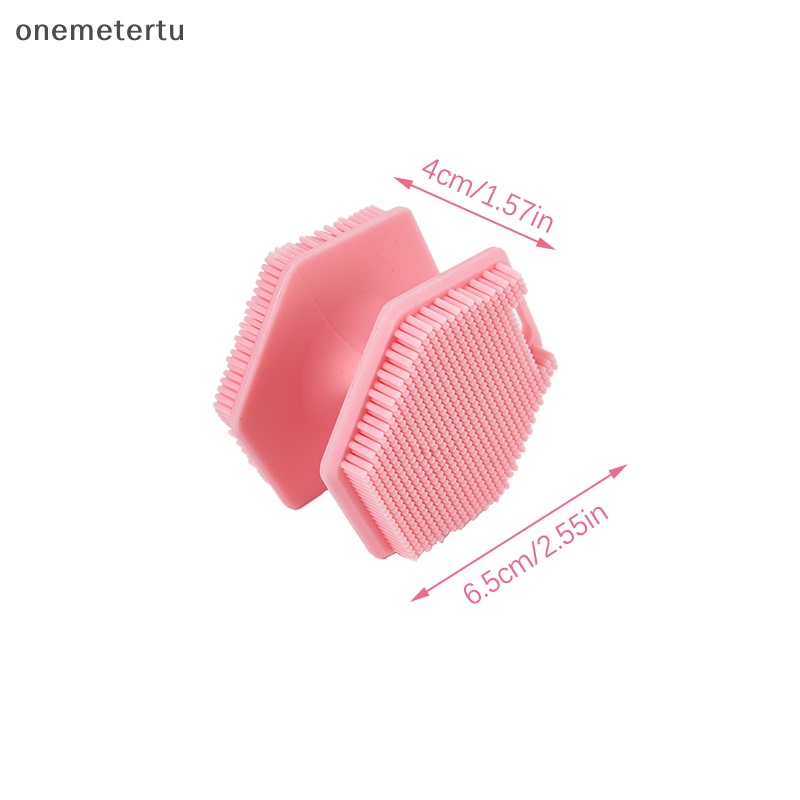 Bàn Chải Silicone Massage Làm Sạch Da Mặt onemetertu