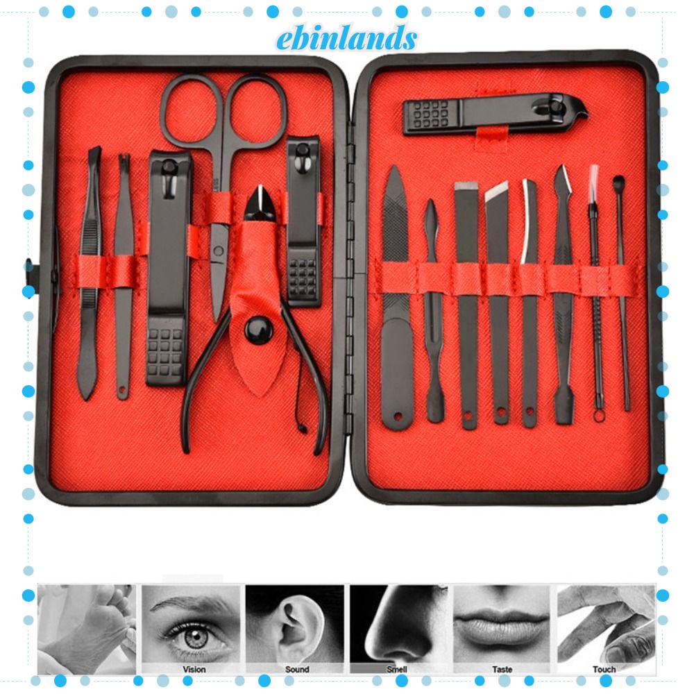 Bộ 15 Dụng Cụ Chăm Sóc Móng Tay / Chân Chất Lượng Cao