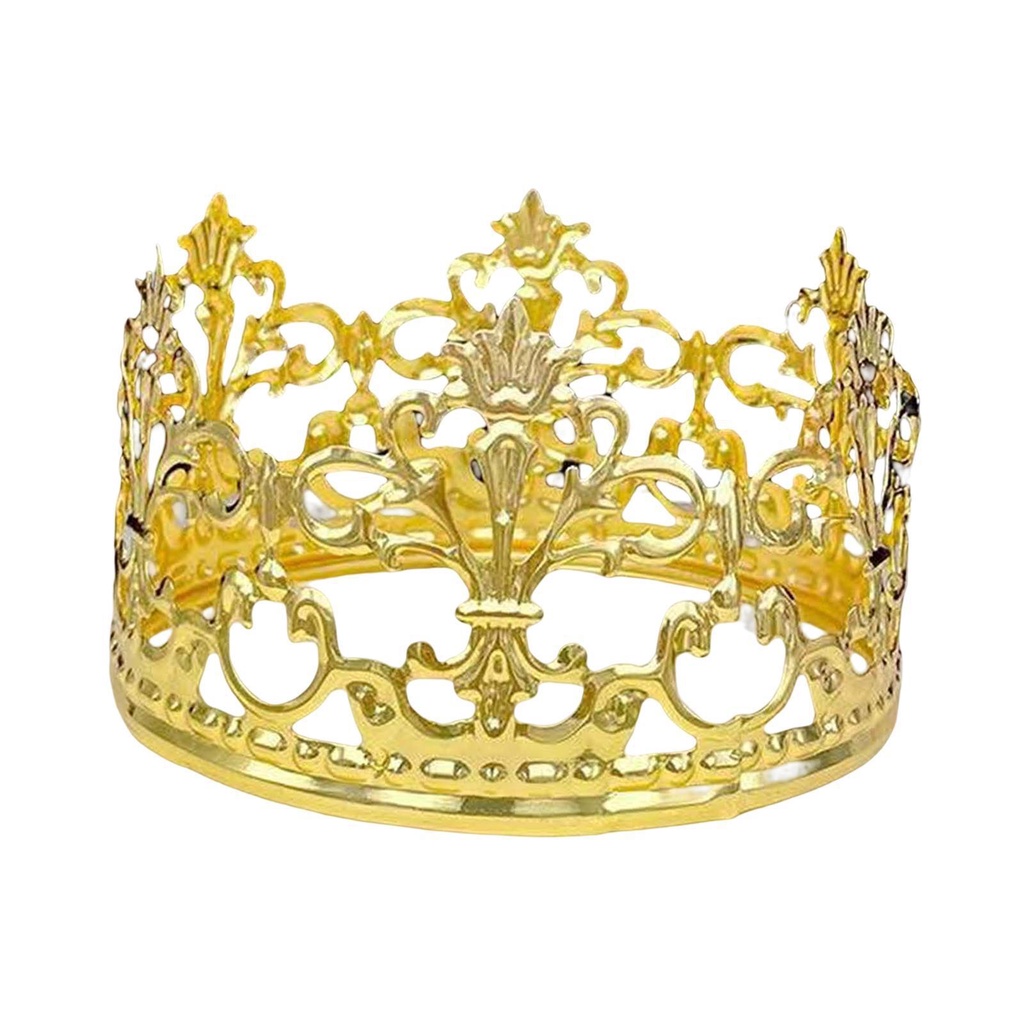 (toyman) Bàn Đạp Điều Khiển Máy May / Vương Miện Trang Trí Bánh Kem Phong Cách Vintage Cho Nữ