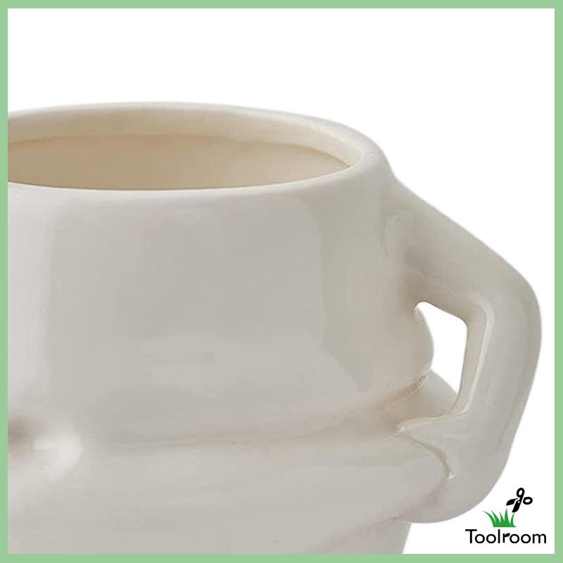 Cốc Sứ Uống Cà Phê Màu Trắng Handmade Độc Đáo Trang Trí Nhà Hàng / Tiệc Tùng