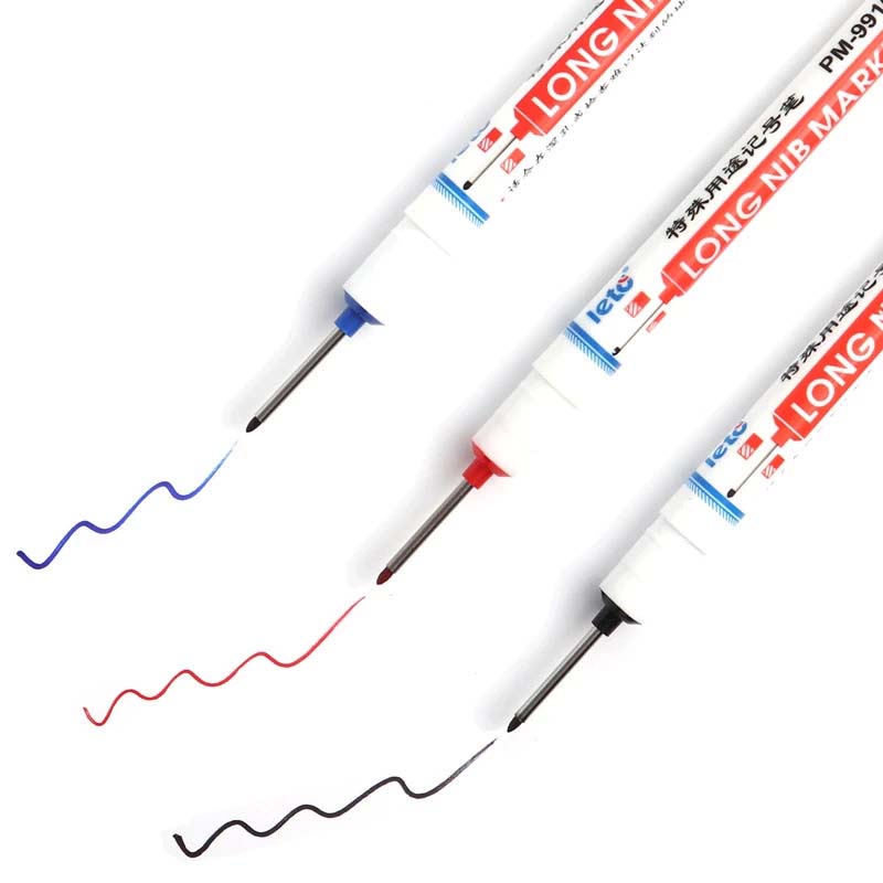Bút đánh dấu ngòi dài 20mm dùng trong làm gỗ cơ khí phòng tắm xây dựng Smarttool
