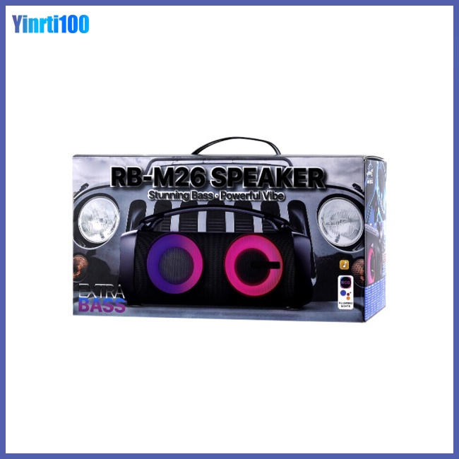 Loa Đôi Kết Nối Bluetooth Âm Thanh Siêu Trầm Remax Cho Cắm Trại