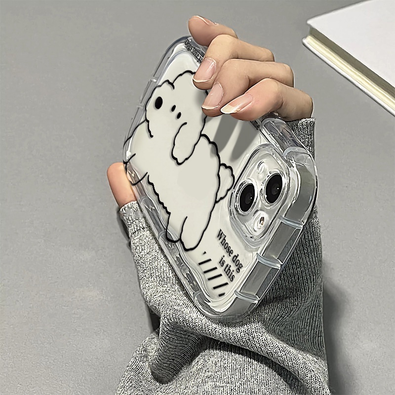 Ốp Điện Thoại Silicon Mềm Trong Suốt Chống Sốc Họa Tiết Dễ Thương Cho IPhone 14 13 12 11 Pro Max XS X XR 8 + 7 Plus